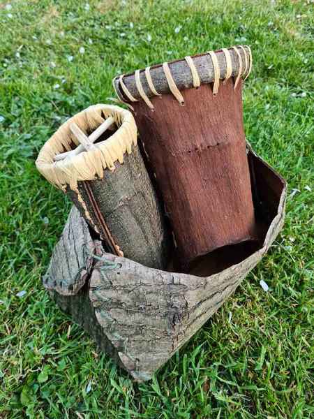 Sweet chestnut containers